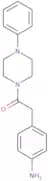 2-(4-aminophenyl)-1-(4-phenylpiperazin-1-yl)ethan-1-one