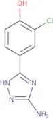 4-(5-Amino-4H-1,2,4-triazol-3-yl)-2-chlorophenol