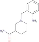 1-[(2-Aminophenyl)methyl]piperidine-3-carboxamide