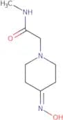 2-[4-(Hydroxyimino)piperidin-1-yl]-N-methylacetamide