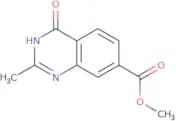 Methyl 2-methyl-4-oxo-3,4-dihydroquinazoline-7-carboxylate