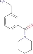 1-[3-(Piperidine-1-carbonyl)phenyl]methanamine