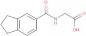 2-(2,3-Dihydro-1H-inden-5-ylformamido)acetic acid