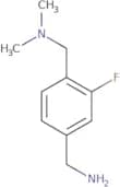 {4-[(Dimethylamino)methyl]-3-fluorophenyl}methanamine