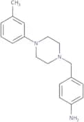 4-{[4-(3-Methylphenyl)piperazin-1-yl]methyl}aniline