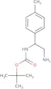 tert-Butyl N-[2-amino-1-(4-methylphenyl)ethyl]carbamate