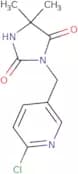 3-[(6-Chloropyridin-3-yl)methyl]-5,5-dimethylimidazolidine-2,4-dione