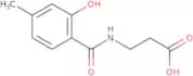 3-[(2-Hydroxy-4-methylphenyl)formamido]propanoic acid
