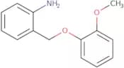 2-[(2-Methoxyphenoxy)methyl]aniline