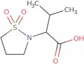 2-(1,1-Dioxo-1,2-thiazolidin-2-yl)-3-methylbutanoic acid