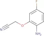 2-(2-Amino-5-fluorophenoxy)acetonitrile