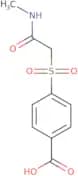 4-[(Methylcarbamoyl)methanesulfonyl]benzoic acid