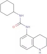 3-Cyclohexyl-1-(1,2,3,4-tetrahydroquinolin-5-yl)urea