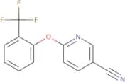 6-[2-(Trifluoromethyl)phenoxy]pyridine-3-carbonitrile