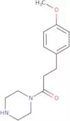 3-(4-Methoxyphenyl)-1-(piperazin-1-yl)propan-1-one