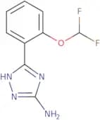 3-[2-(Difluoromethoxy)phenyl]-1H-1,2,4-triazol-5-amine