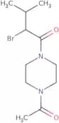 1-(4-Acetylpiperazin-1-yl)-2-bromo-3-methylbutan-1-one