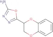 5-(2,3-Dihydro-1,4-benzodioxin-2-yl)-1,3,4-oxadiazol-2-amine