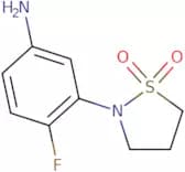 3-​(1,​1-Dioxido-​2-​isothiazolidinyl)​-​4-​fluoro-benzenamine