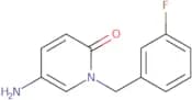 5-Amino-1-(3-fluorobenzyl)pyridin-2(1H)-one