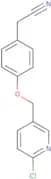 2-{4-[(6-Chloropyridin-3-yl)methoxy]phenyl}acetonitrile