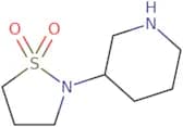 3-​(1,​1-​Dioxido-​2-​isothiazolidinyl)​-piperidine