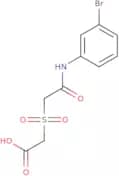 2-{[(3-Bromophenyl)carbamoyl]methanesulfonyl}acetic acid