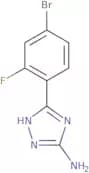 3-(4-Bromo-2-fluorophenyl)-1H-1,2,4-triazol-5-amine