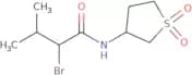 2-​Bromo-​3-​methyl-​N-​(tetrahydro-​1,​1-​dioxido-​3-​thienyl)​-butanamide