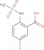 5-Fluoro-2-[(methylsulfonyl)amino]benzoic acid