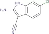 2-Amino-6-chloro-1H-indole-3-carbonitrile