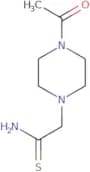 2-(4-Acetylpiperazin-1-yl)ethanethioamide
