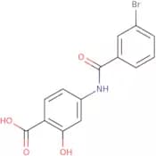 4-(3-Bromobenzamido)-2-hydroxybenzoic acid