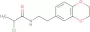 2-Chloro-N-[2-(2,3-dihydro-1,4-benzodioxin-6-yl)ethyl]propanamide