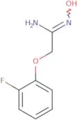 2-(2-Fluorophenoxy)-N'-hydroxyethanimidamide