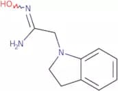 2-(2,3-Dihydro-1H-indol-1-yl)-N'-hydroxyethanimidamide