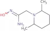 2-(2,6-Dimethylpiperidin-1-yl)-N'-hydroxyethanimidamide