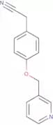 2-[4-(Pyridin-3-ylmethoxy)phenyl]acetonitrile