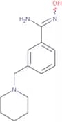 N'-Hydroxy-3-(piperidin-1-ylmethyl)benzene-1-carboximidamide