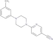 6-[4-(3-Methylphenyl)piperazin-1-yl]pyridine-3-carbonitrile