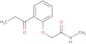 N-Methyl-2-(2-propanoylphenoxy)acetamide