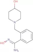 N'-Hydroxy-2-[(4-hydroxypiperidin-1-yl)methyl]benzene-1-carboximidamide