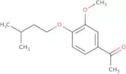 1-[3-Methoxy-4-(3-methylbutoxy)phenyl]ethan-1-one