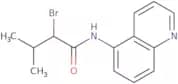 2-Bromo-3-methyl-N-(quinolin-5-yl)butanamide