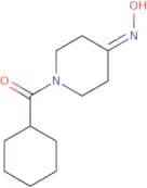 N-(1-Cyclohexanecarbonylpiperidin-4-ylidene)hydroxylamine