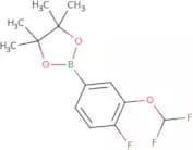2-(3-(Difluoromethoxy)-4-fluorophenyl)-4,4,5,5-tetramethyl-1,3,2-dioxaborolane