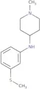 1-Methyl-N-[3-(methylsulfanyl)phenyl]piperidin-4-amine