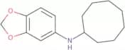 N-Cyclooctyl-1,3-dioxaindan-5-amine