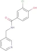 3-Chloro-4-hydroxy-N-(pyridin-3-ylmethyl)benzamide