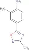 2-Methyl-4-(3-methyl-1,2,4-oxadiazol-5-yl)aniline